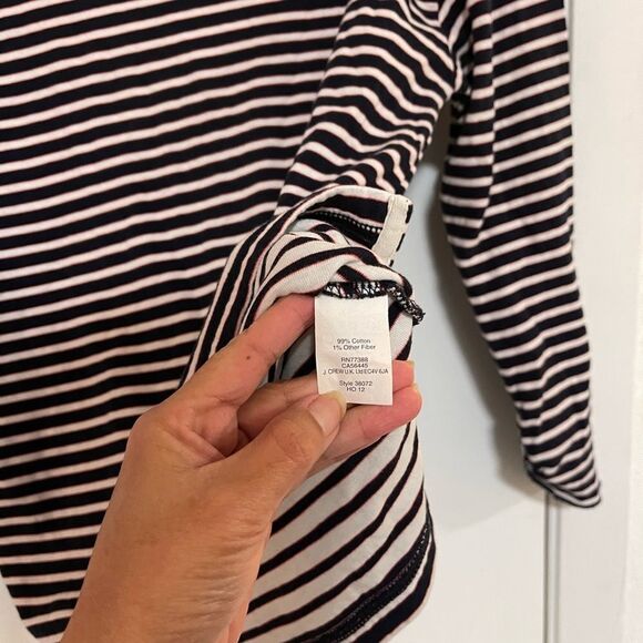 J Crew striped blouse  - Picture 4 of 7